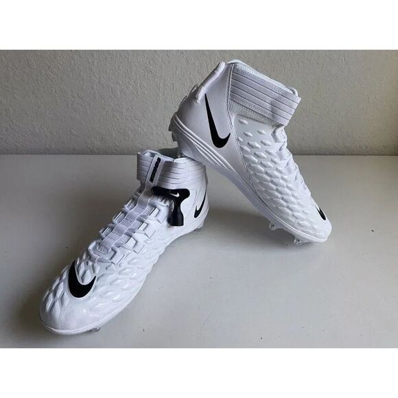 Nike Force Savage Pro 2 Detachable Football Cleats White BV3981-100 Men’s Sz 16 - Picture 2 of 10